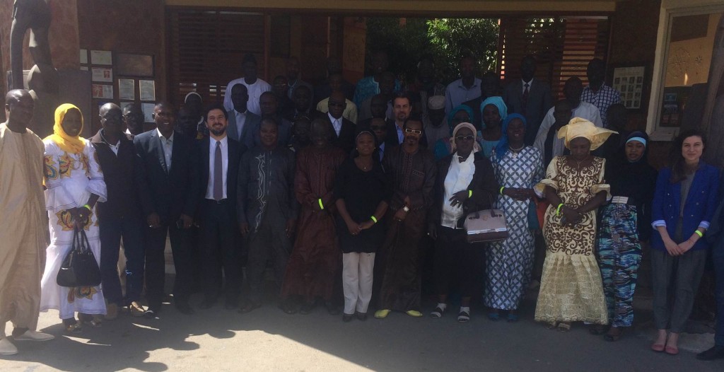Participants in the Capacity Development Seminar  held in Saly, Senegal on 31 March- 1 April 2016.